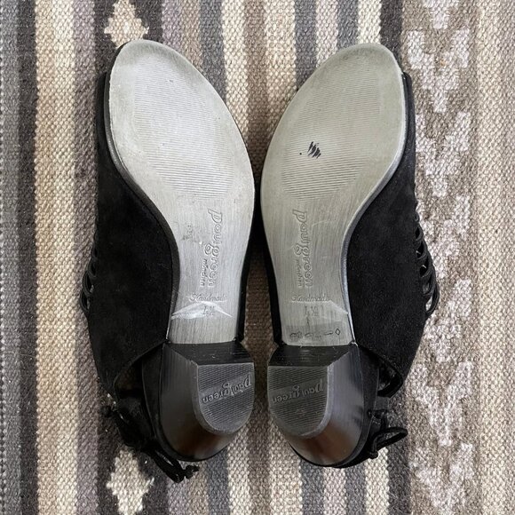 Paul Green Suede Cutout Trisha Slingback Sandal 7 - Picture 6 of 8
